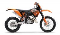 Gamme KTM EXC 2008 : 125