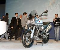 Moto Guzzi Stelvio 2008 : L’avant de la moto