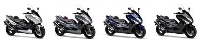 Yamaha T-Max 2008 : les coloris