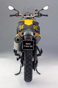 BMW F 800 GS : Arrière