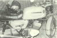 Article moto journal de 1973 sur la Motobecane 350