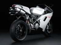 La Ducati 848 : Coloris blanc