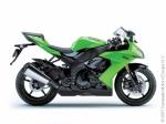 Kawasaki ZX10R 2008 : Coloris vert