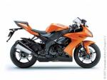 Kawasaki ZX10R 2008 : Coloris orange