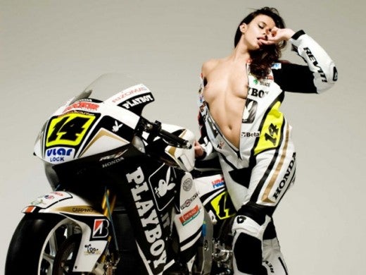 randy puniet lcr honda motogp playboy