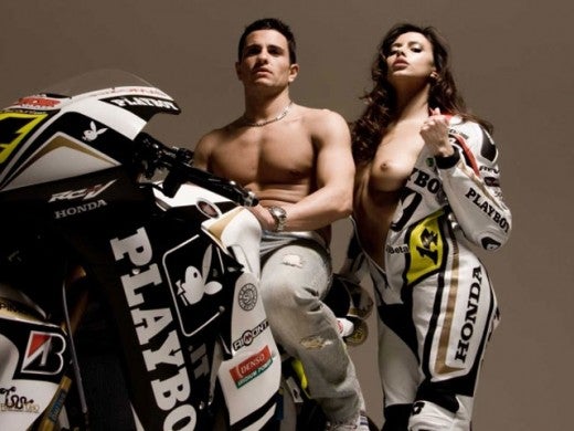 randy puniet lcr honda motogp playboy