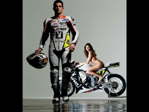 randy puniet lcr honda motogp playboy
