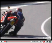 video arsouille genou aprilia rs 50